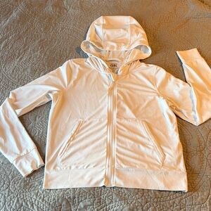 Athlete Girl Zip-Up Hoodie